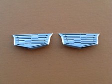 20-25 Cadillac Xt6 Left Right Side Fender Emblem Logo Badge Sign Symbol A47694