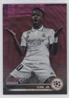 2022 Stadium Club Chrome UEFA Competitions /150 Vinicius Junior Vini Jr #51 01eh