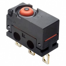 2PC Omron Electronics Inc-EMC Div D2FD-2L0-1H SWITCH SNAP ACTION SPDT 2A 12