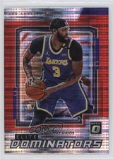 2021-22 Panini Donruss Optic Elite Dominators Red Pulsar Prizm Anthony Davis 4f5