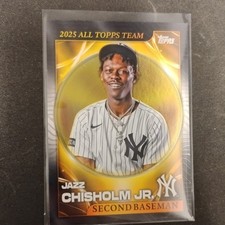 Topps 2025 All Topps Team Jazz Chisholm Jr. Insert ATT-3 New York Yankees