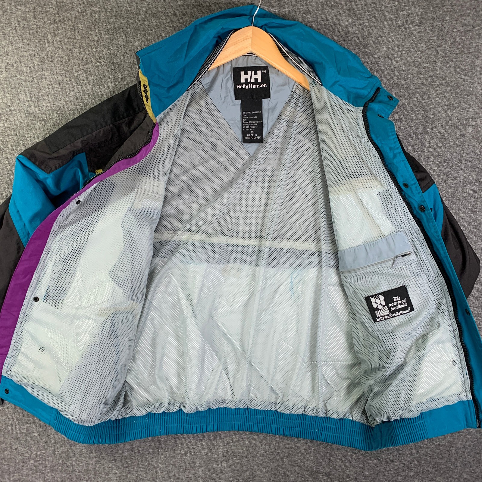Helly Hansen Equipe Jacket Men Extra Large Vintag… - image 4