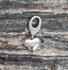 Toller Charmanhänger , 925er Silber  , Herz , Jette , ca. 2,8 x 1,4 cm
