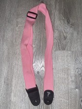 Pink Adjustable 60 Inch Guitar/Bass Strap