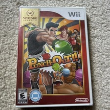 Punch Out (Wii, 2009) Nintendo Selects Brand New Factory Sealed. 