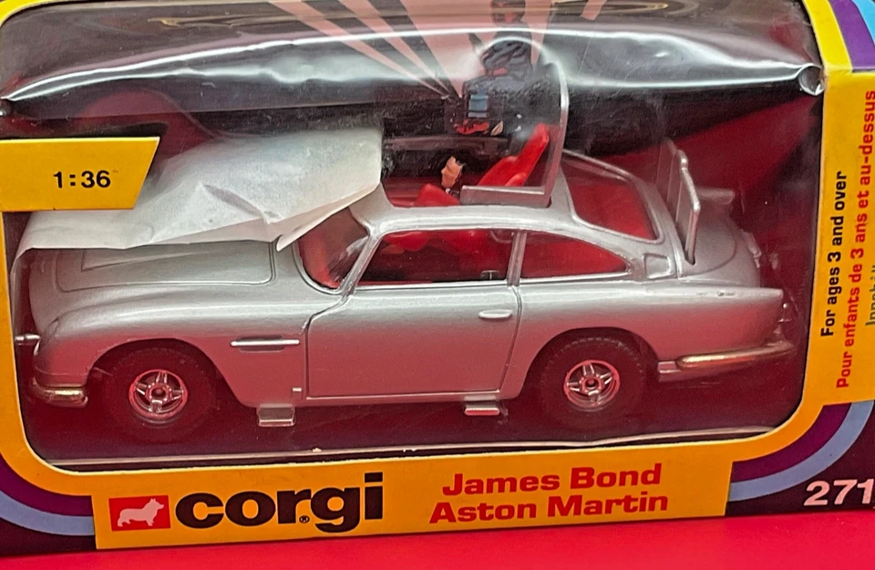 1979 CORGI JAMES BOND 007 ASTON MARTIN DB5 NIB 1:36 SCALE - Image 2 of 4