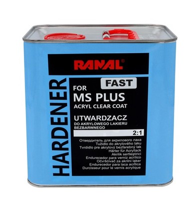 Ranal 31213 Härter für Klarlack MS PLUS kurz 2,5 L | Auto lackieren klar härten 