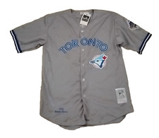 Alomar 1992 Toronto Blue Jays Majestic World Series Baseball Jersey NWT Shirt