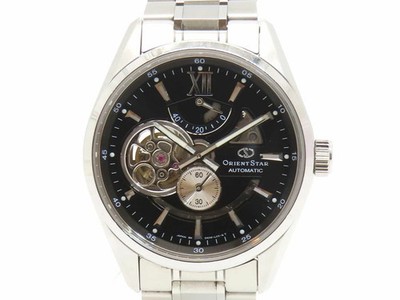 ORIENT STAR WZ0181DK Wristwatch Automatic Skeleton Stainless Steel