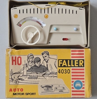 Faller AMS 4030 - Control Panel/Speed Regulator In OVP, 60s #DEZ4395
