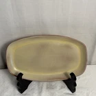 1 Vintage Frankoma GP Pottery Lazybones Desert Gold 11.75" Rectangular Platter