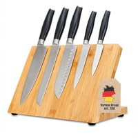 Magnetisches Messerbrett In Bambus Braun Holz Messerblock Aus Bambus Mit Magnet