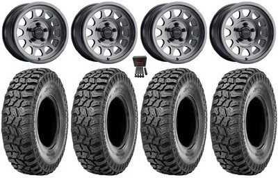 Method 414 15'' Wheels Gr +13mm 33'' Ridge Saw 2.0 Tires CFMoto ZForce Z10 / Z10-4