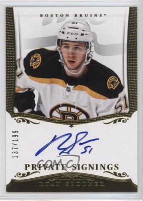 2013-14 Panini Titanium Private Signings 137/199 Ryan Spooner Rookie Auto RC 1o3