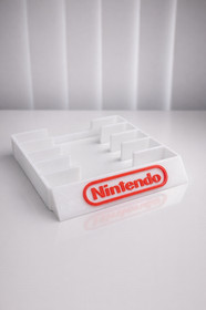 Nintendo Game Cartridge Display Stand &ndash; Fits NES SNES 64 Famicom | 5 Slot