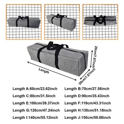 Baldachin Pole Tasche Seesack mit Reißverschluss Outdoor Camping Ausrüstung