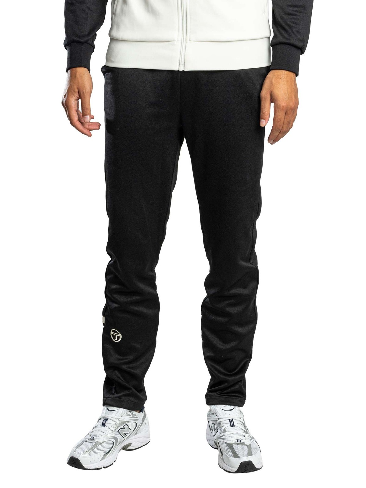 Sergio Tacchini Logo Track Joggers, Black/Peyote - L
