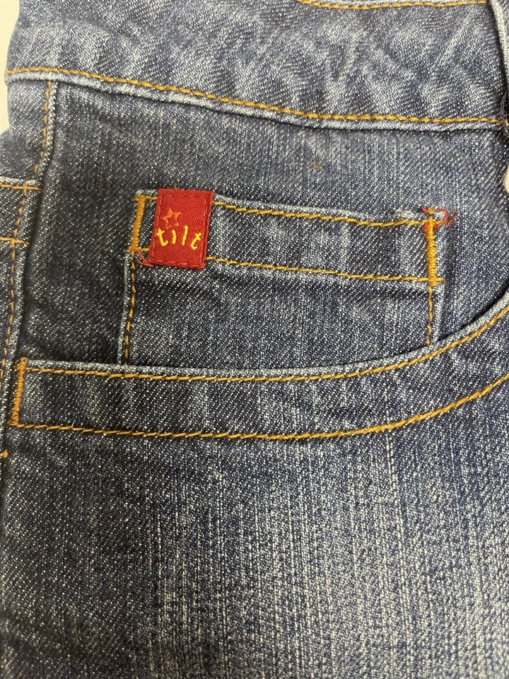 Tilt Jean Shorts Junior Girl's Size 11 Vintage Low Rise  - Image 3 of 4