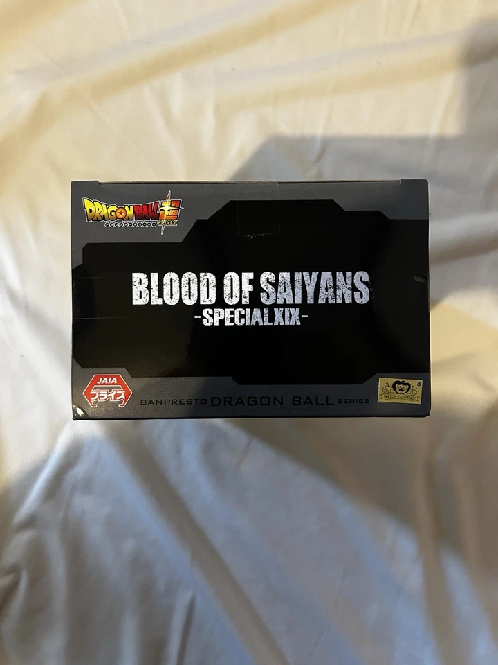 Dragon Ball Super Figura SANGRE DE SAIJIN - Especial XIX - Super Saiyajin Vegetto Azul Foto 4 de 4