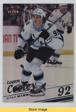 2025-26 Upper Deck Fleer Ultra Rainbow Foil Logan Cooley #28 READ 4ug