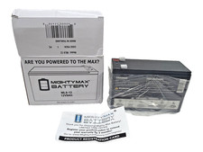 MIGHTY MAX ML9-12 Battery 12-Volt 9 Ah Sealed Lead Acid Rechargeable Battery NEW