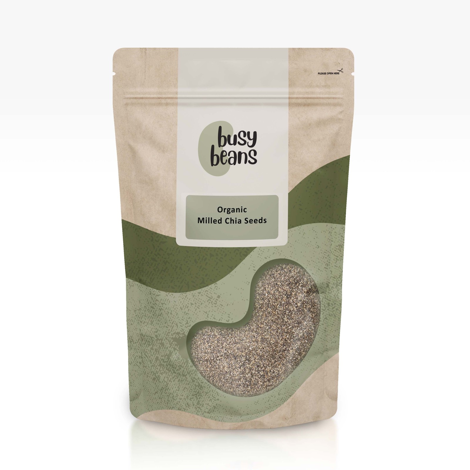 Organic Milled Chia Seeds (500g) | Superfood Powder | High Fibre Protein