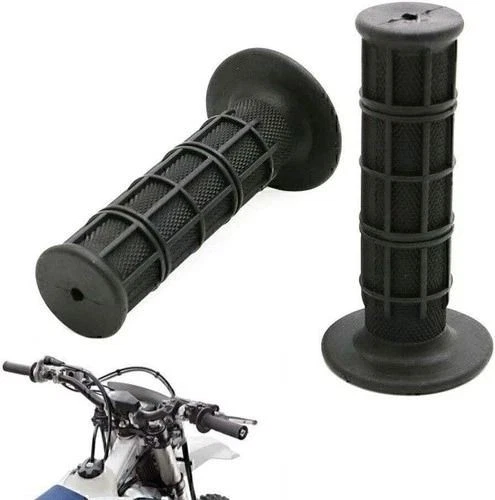 2PCS Universal Motorcycle Dirt Bike Pit Grips 7/8" 22mm Handlebar Hand Pro Grips - Image 2 of 4