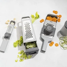 Z-Cut Box/Tower Grater – Multi-Sided Stainless Steel Grater