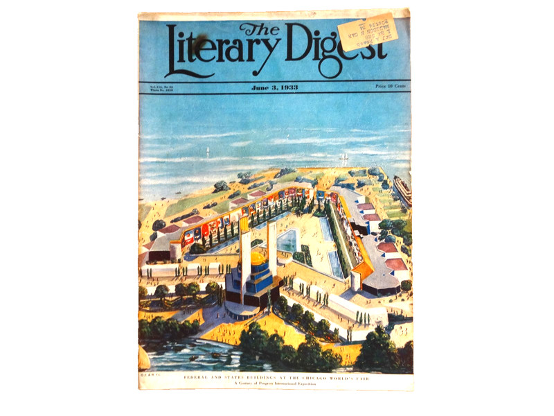 The Literary Digest – June 3, 1933 – Chicago World’s Fair 