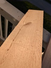 2pc Rustic Quartersawn Red Oak Lumber S2S 24" x 6 1/4" Project Board Craft Pack