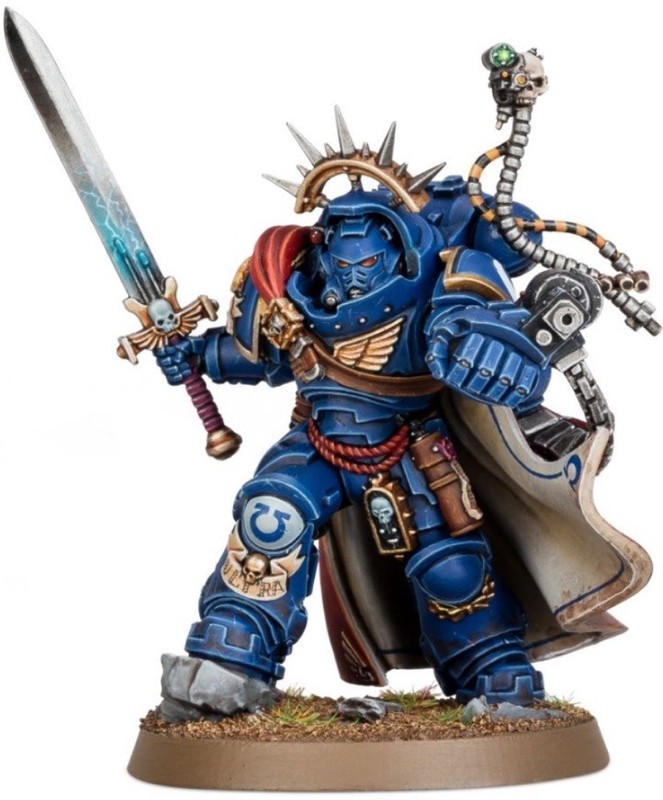 Space Marine Captain in Gravis Armour, New On Sprue, Warhammer 40000