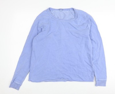Gap Damen Pullover Sweatshirt Blau M
