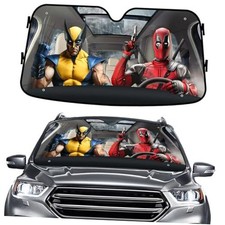 Superhero Movie Windshield Sun Shade for Car SUV 55 x 30 inches 05. Anti Hero