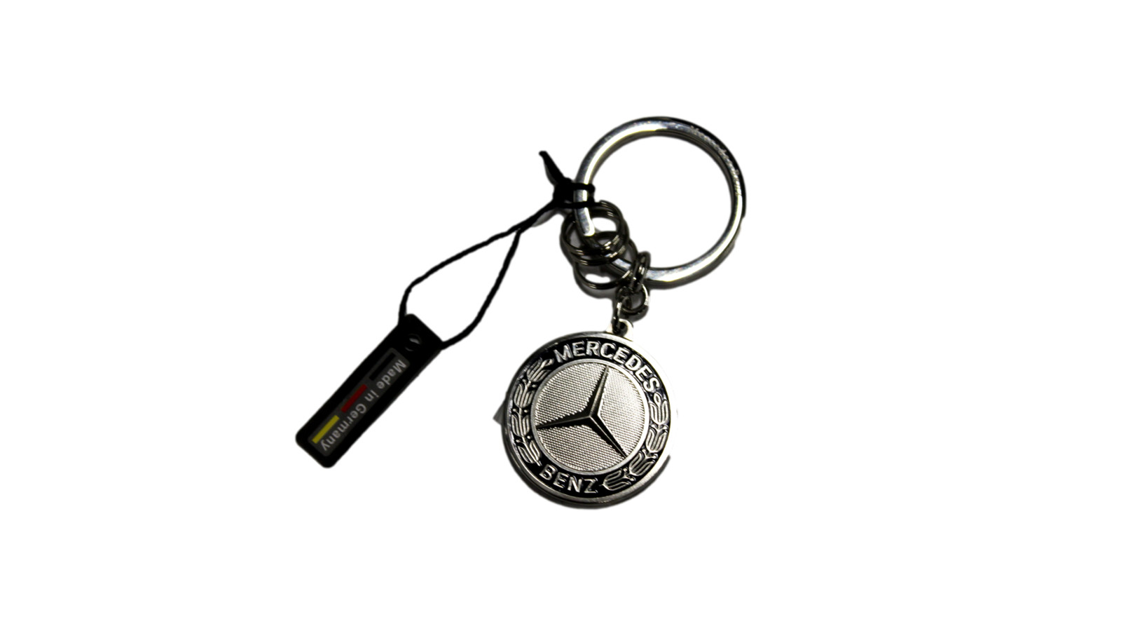 Porte-clés Mercedes Stuttgart robuste en acier pour ne plus perdre vos clés