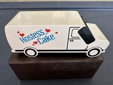 Vintage 1980&rsquo;s The Hostess Cake Truck With Quartz Clock Heavy Paperweight