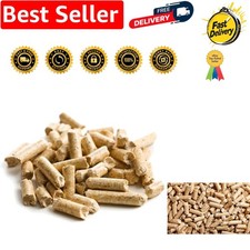 Natural Wood Pellet Cat Litter 1KG - Unscented, Biodegradable & Odor Neutralizer 13.99 per kilo