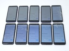 Lot of 10 Various Smartphones - For Parts  Cracked - Moxee / Hotpepper Panca