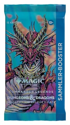 Commander Legends Schlacht um Baldurs Gate Sammler Booster Pack - Deutsch Magic