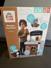 Aldi Kleinstadt Holz Speisewagen Spielzeug Event Weihnachtsgeschenk