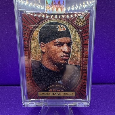 2025 Panini Mosaic Ja'marr Chase Micro Mosaic Case Hit Cincinnati