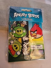 Angry Birds Lanyard Necklace Green Pig Cartoon Chain Straps Holder New