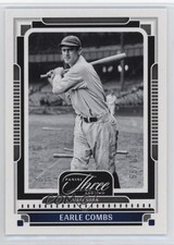 2025 Panini Three and Two 27/99 Earle Combs #52 HOF pe8