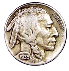 Set of 4:  1935  Buffalo Nickels .....  Nice Coins.....   1-1-14