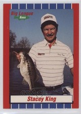 1990 Big League Bass Stacey King #54 14q1