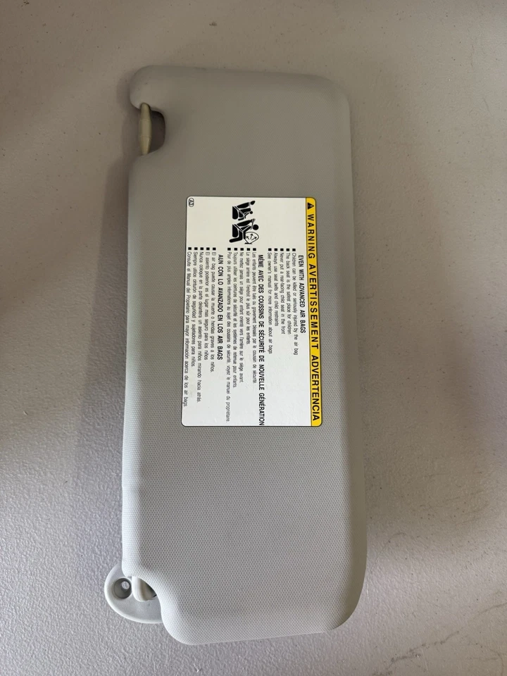 Parasol gris lateral del pasajero con espejo retrovisor de extensión para Toyota RAV4 2013-2018 Foto 4 de 4