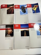Toyota Tacoma 2016 Owners Manual Set