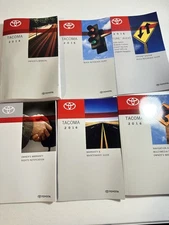 Toyota Tacoma 2016 Owners Manual Set