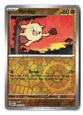 Pokémon Mankey 056/165 Reverse Holo