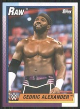 2021 Topps Heritage WWE #7 Cedric Alexander 48876