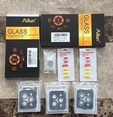 iPhone 13 Pro Max Camera Lens Protectors, Screen Protectors, Replacement Buttons